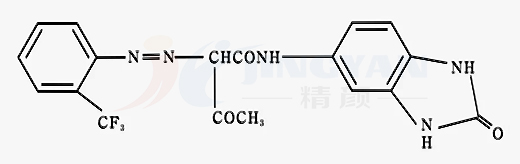 顏料黃154化學分子結(jié)構(gòu)圖