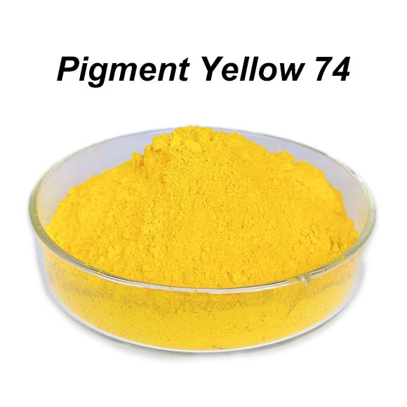 顏料黃74（PY74，74號(hào)黃）：高著色力亮黃色單偶氮有機(jī)顏料