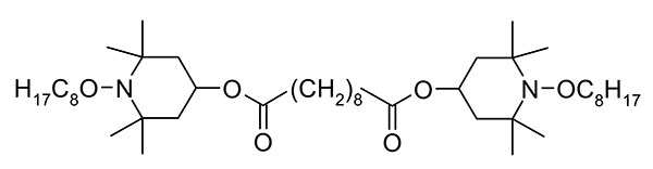 巴斯夫天樂榮123光穩(wěn)定劑分子結構